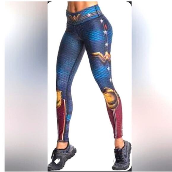 Drakon Wonder Woman Leggings OS - Picture 2 of 5